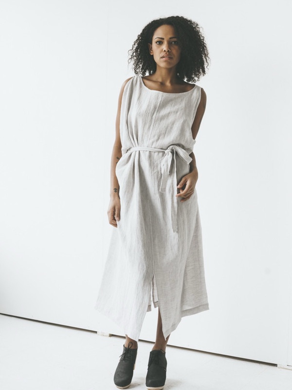 Sunja Link Draped Dress - Picture 2 of 11